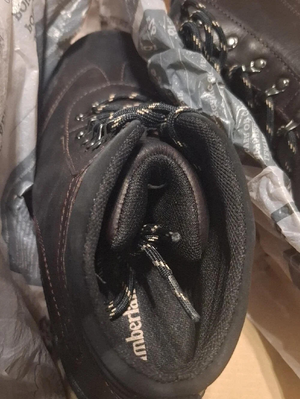 Timberland Back Road Leather Hiking Boots New Junior 6 / Womens 7.5